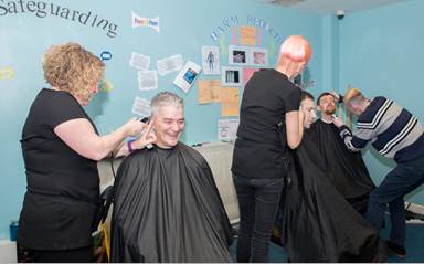Haircuts For The Homeless The Nen North Edinburgh News