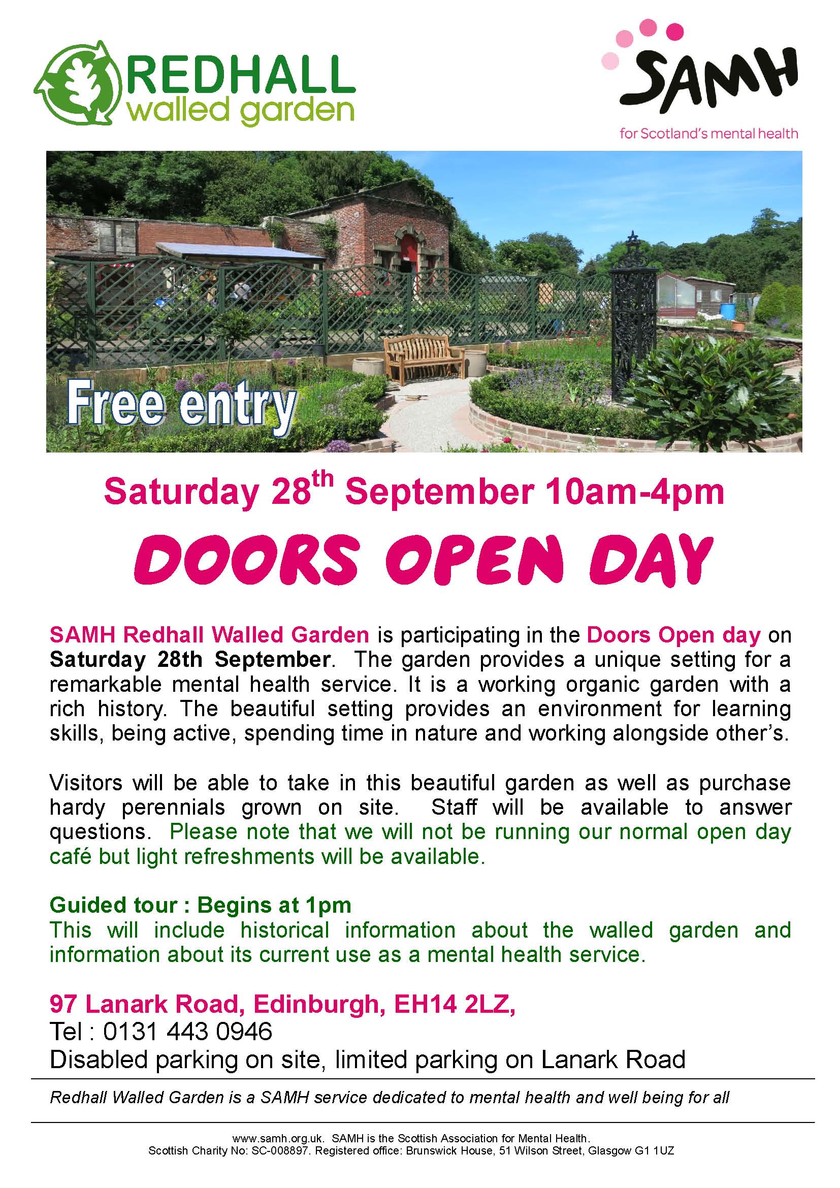 Doors Open Days The Nen North Edinburgh News