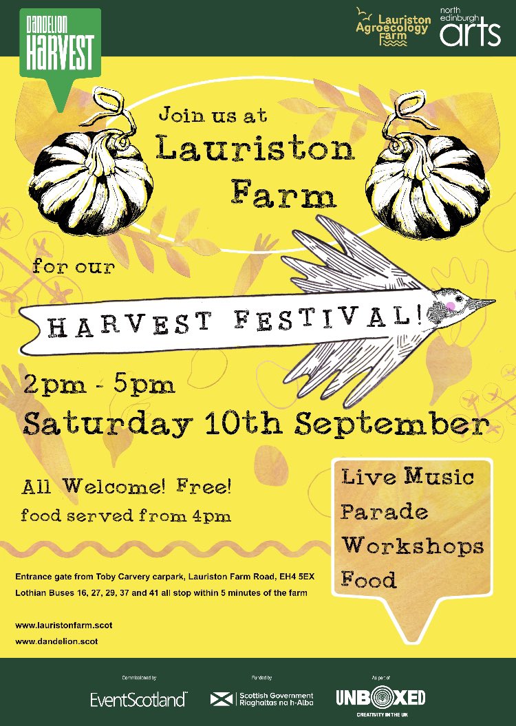 Dandelions Harvest Festival At Lauriston Farm The Nen North