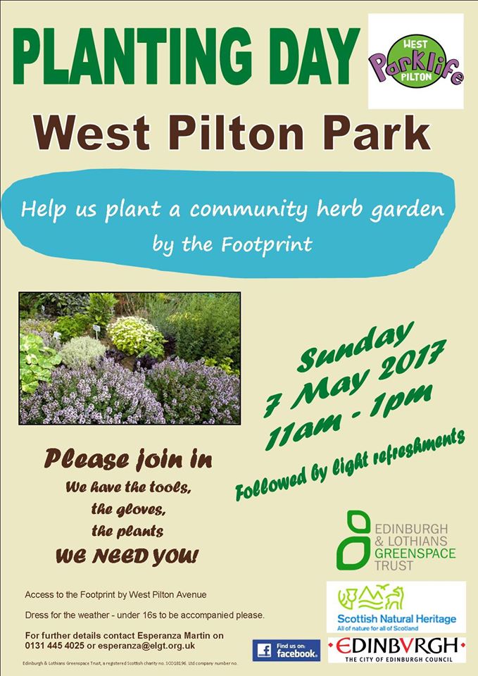 Planting Day at West Pilton Park: we need YOU! – The NEN – North ...