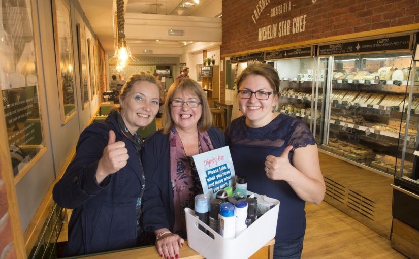 Edinburgh Napier launches Dignity Box campaign