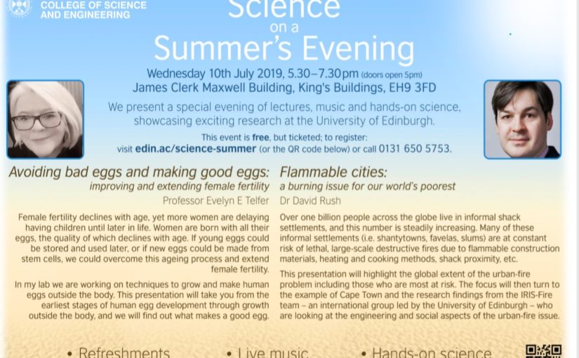 Science on a Summer’s Evening