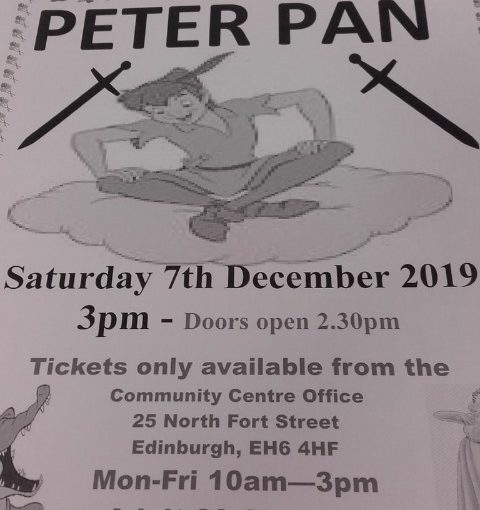 Peter Pan at Fort Community Centre this Saturday