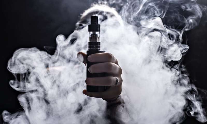 New research shows e cigarette vape increases the potential for