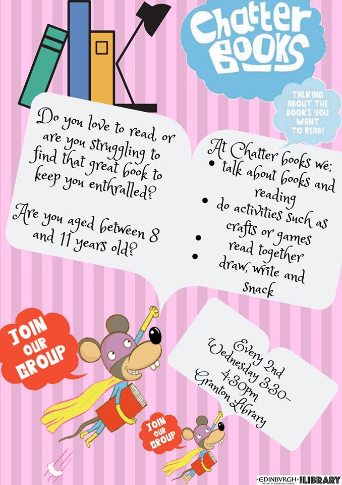 granton library chatterbooks – The NEN – North Edinburgh News