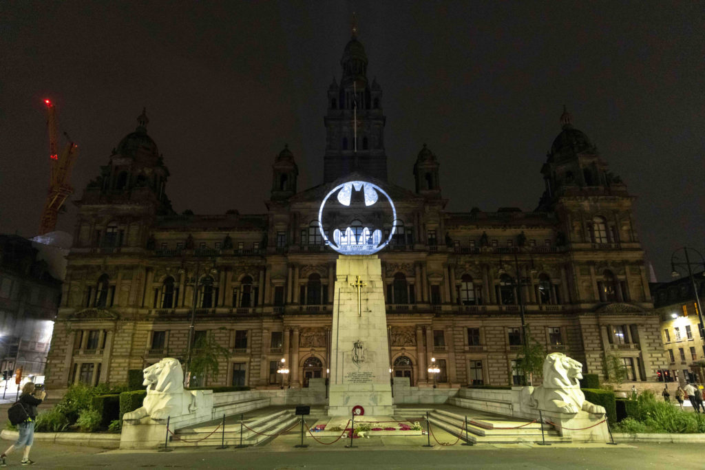 'This city needs me': Cities light up with Bat-Signal for Batman Day! - The  NEN - North Edinburgh News