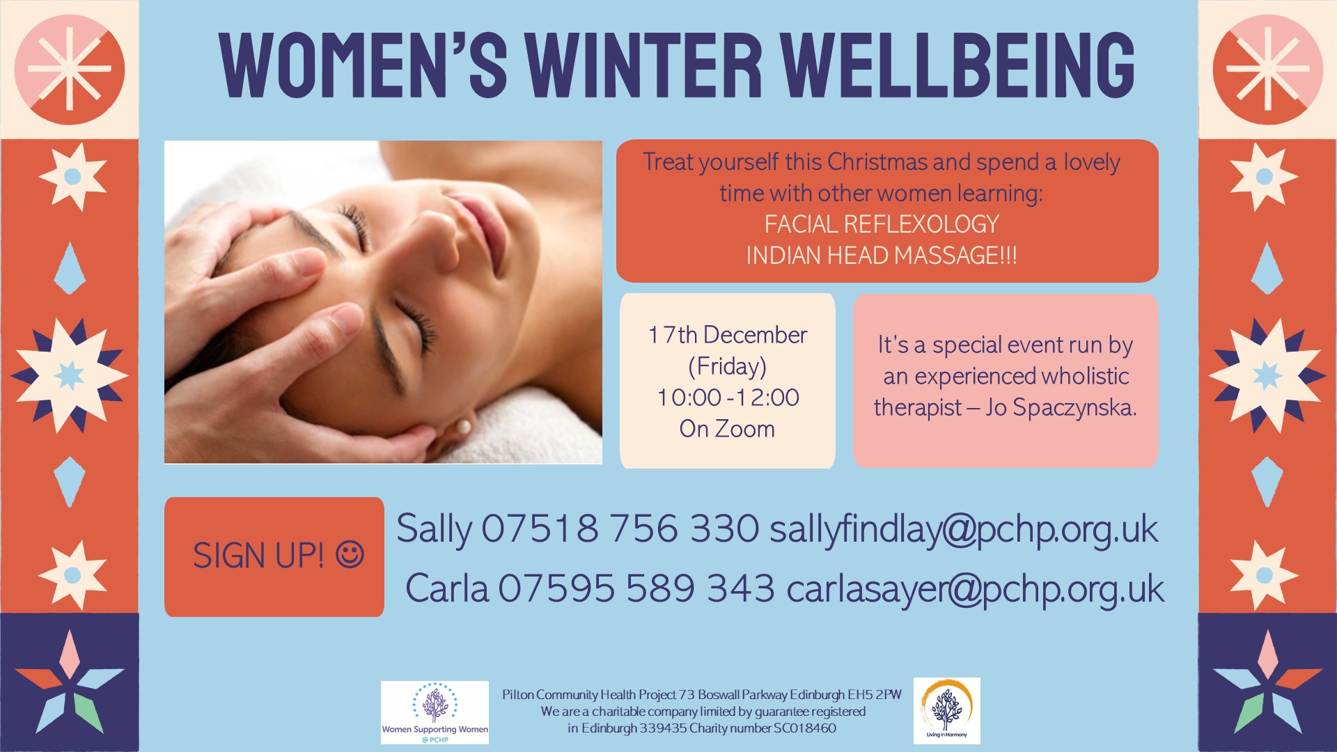 Womens Winter Wellbeing online session with PCHP – The NEN
