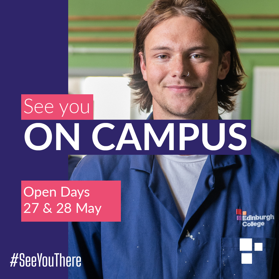 Edinburgh College set to showcase facilities during May Open Days The