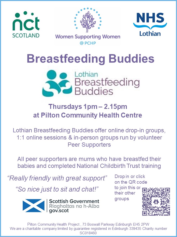 Breastfeeding Buddies at PCHP – The NEN – North Edinburgh News
