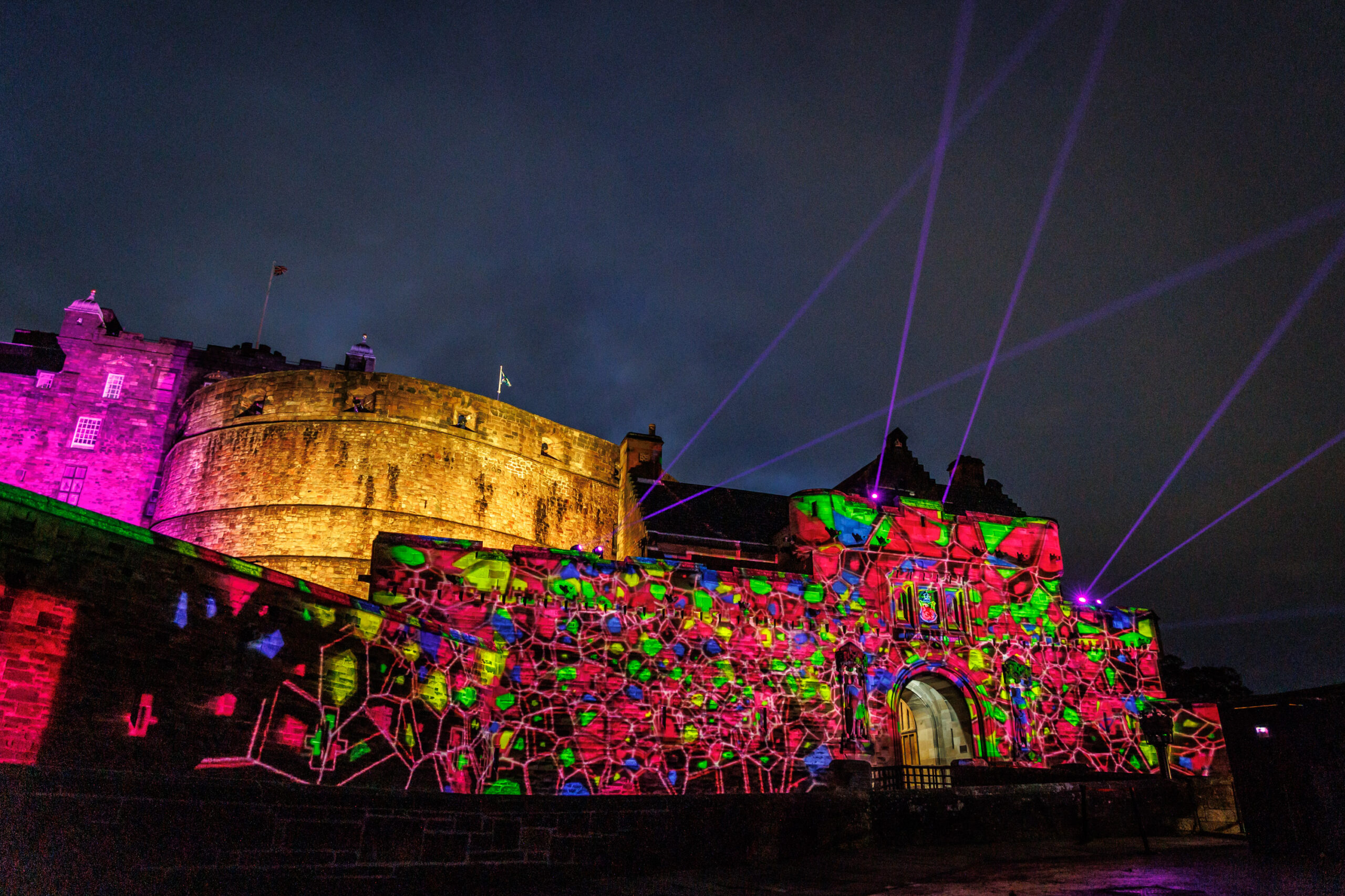 Lucky Local Business Helps Launch Spectacular 2022 Castle Of Light   Castle Of Light 2022 Scaled 