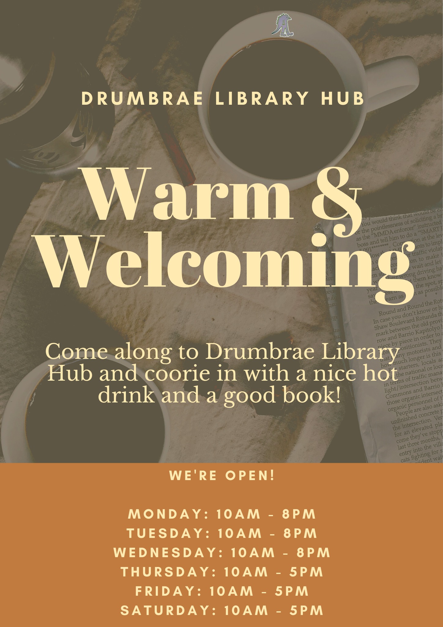 A warm this winter at Drumbrae Library Hub The NEN North