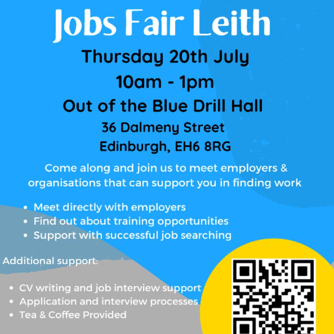 Jobs Fair in Leith this Thursday The NEN North Edinburgh News