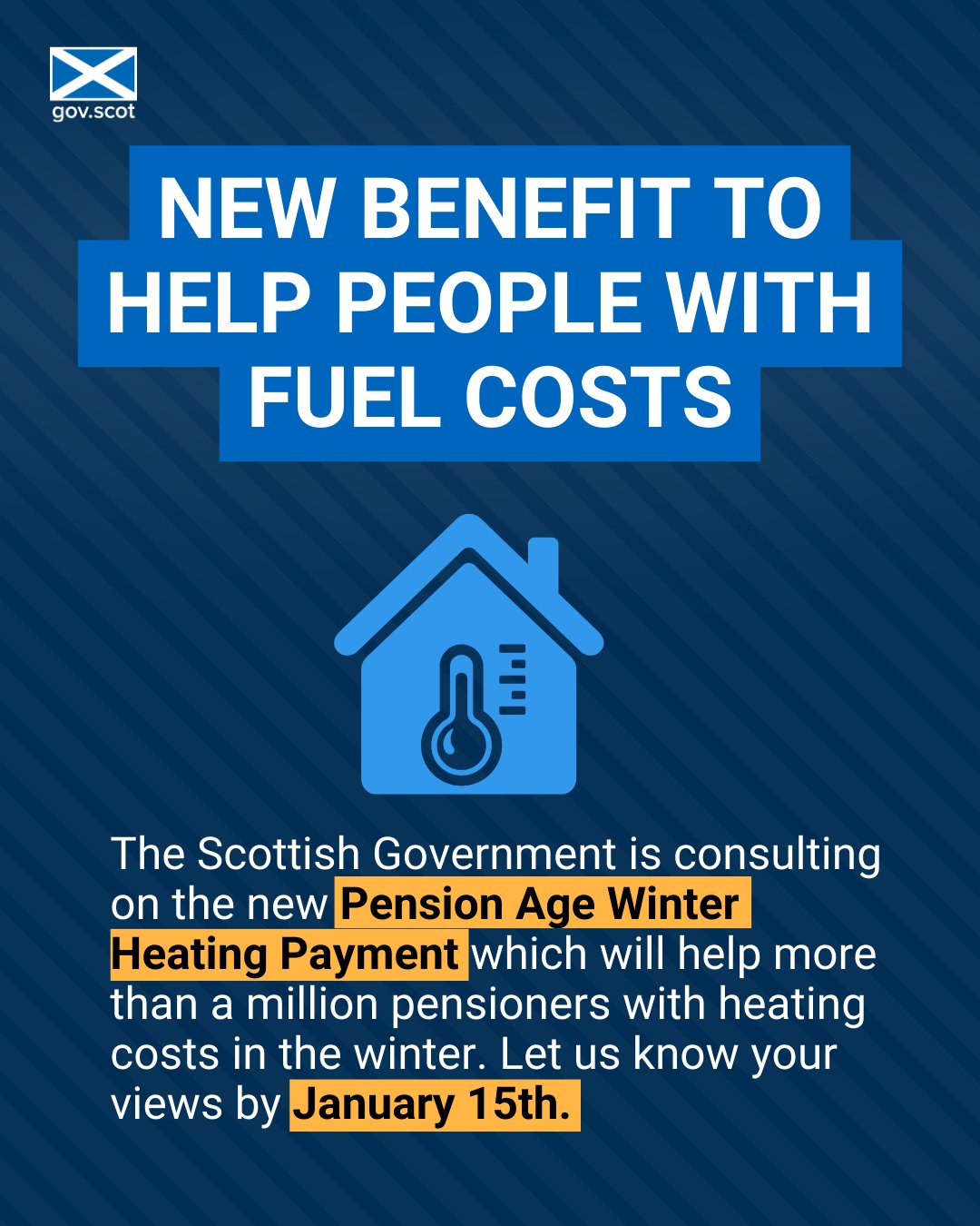 MSP urges residents to shape delivery of winter heating payment The