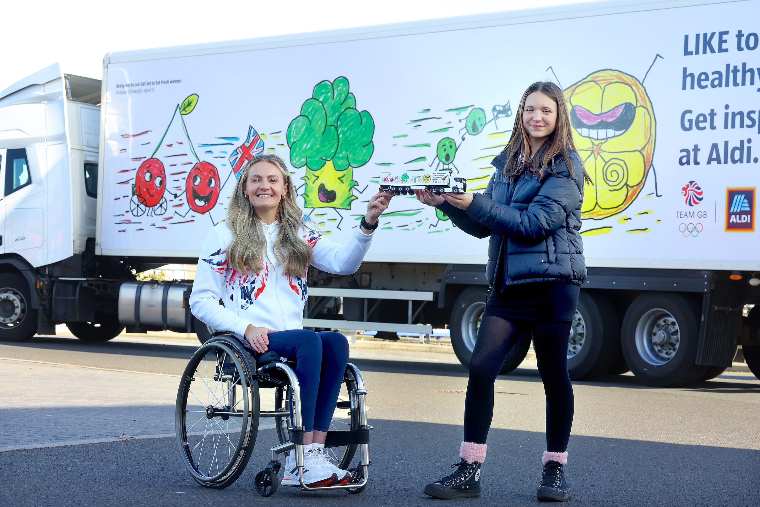 Firrhill High School pupil is creator of Aldi’s latest lorry design ...