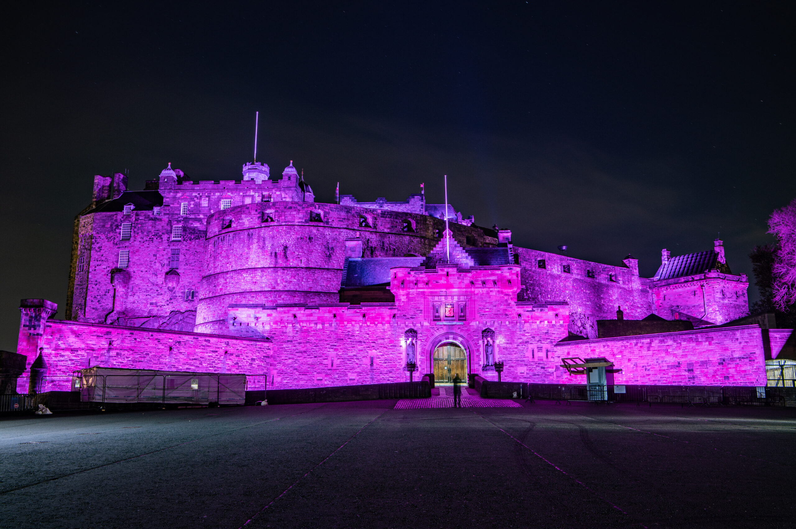 Edinburgh Castle To Light Up Purple for World Pancreatic Cancer Day