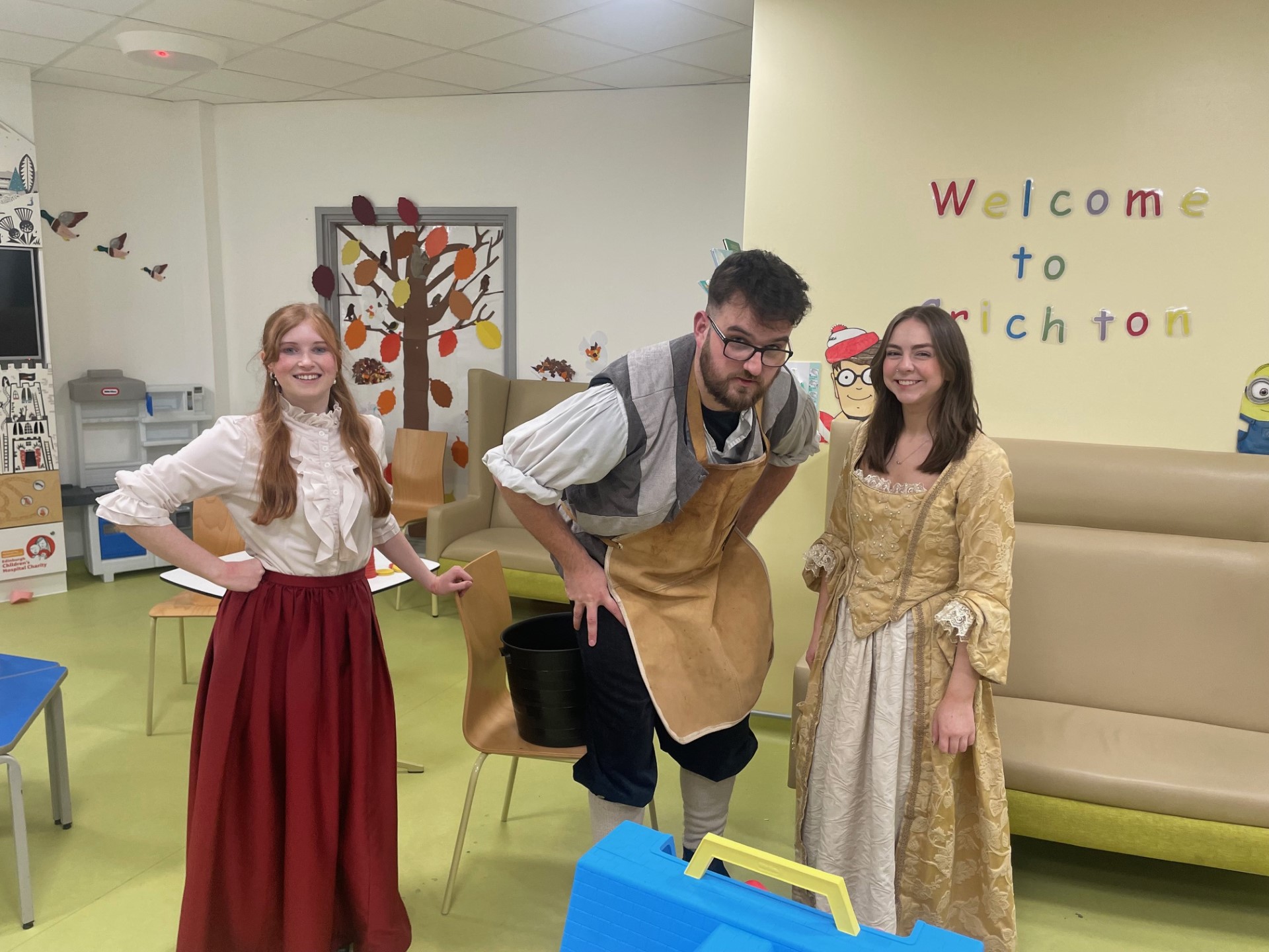 The Real Mary King’s Close visits the New Sick Kids Hospital during ...