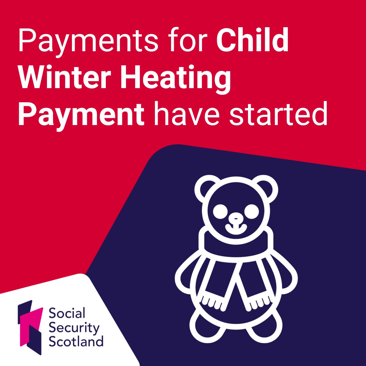 Start of Child Winter Heating Payment helps families with energy bills