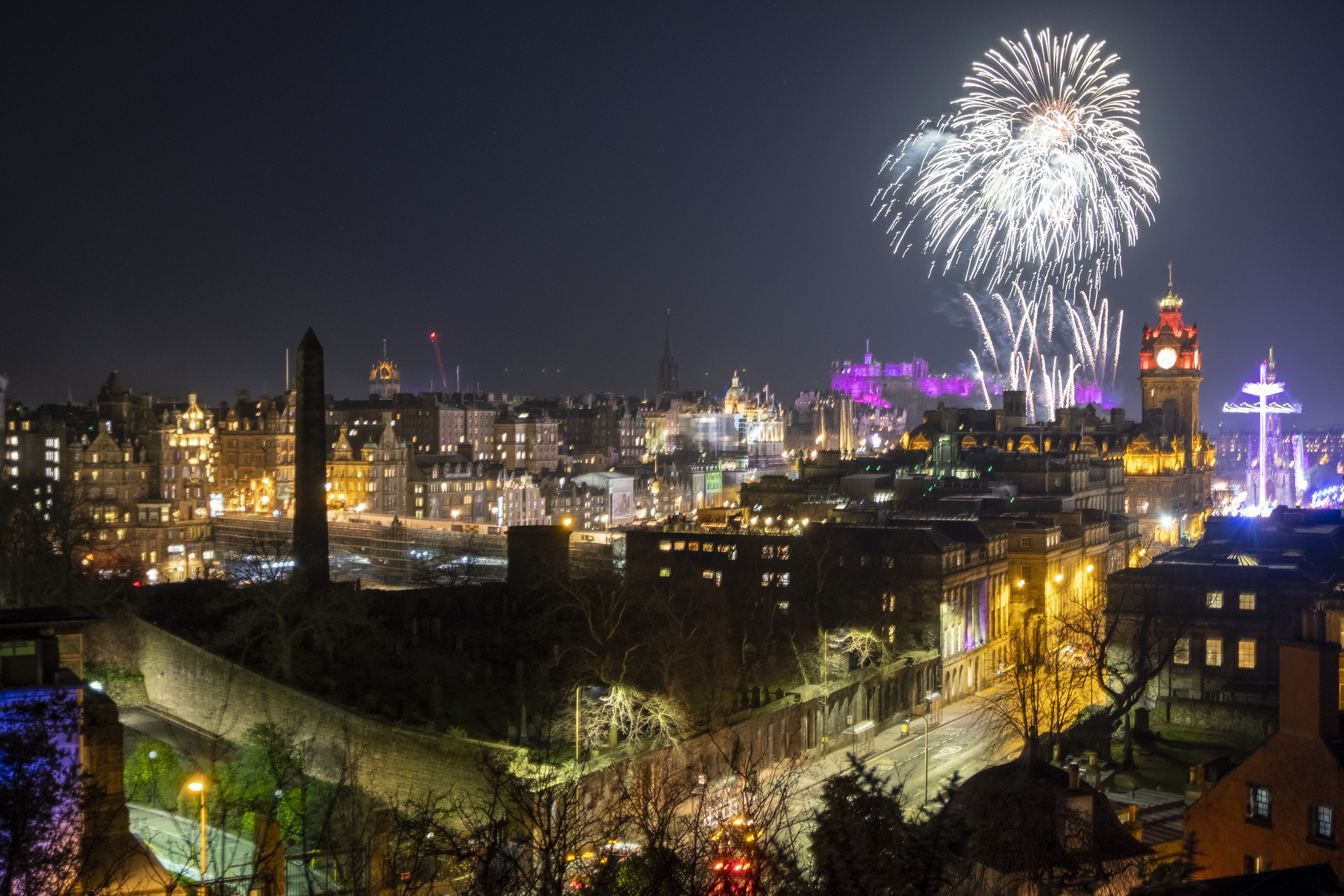 Edinburgh s Hogmanay Road and street closures start today The