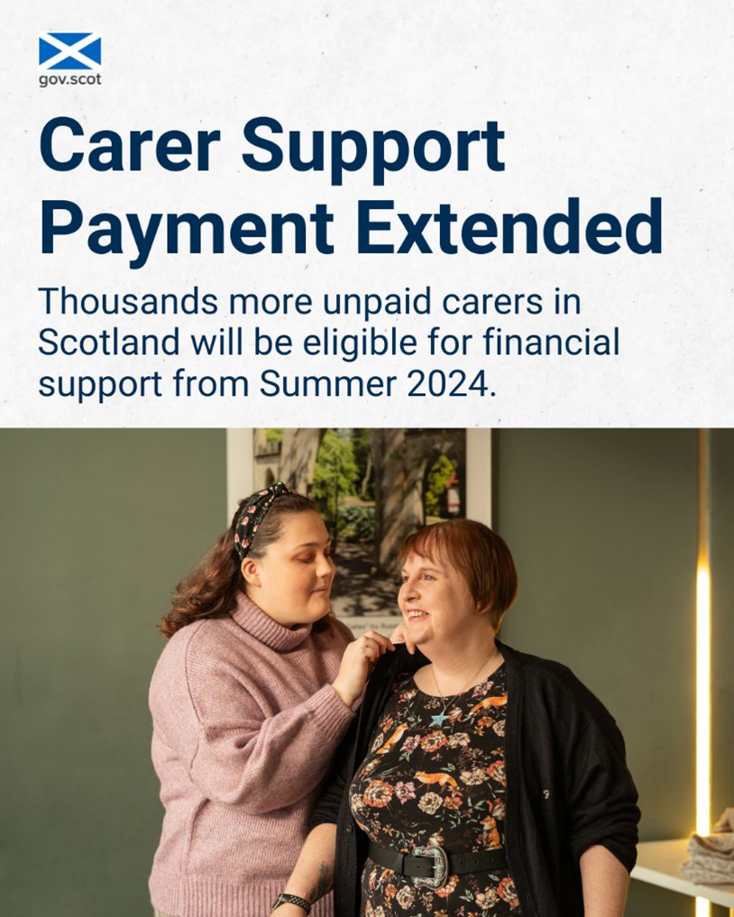 Thousands of carers in Scotland to get new benefit – The NEN – North ...