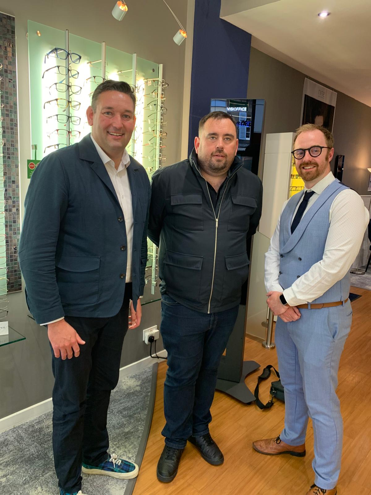 MSP visits local optometrist for National Eye Health Week – The NEN ...