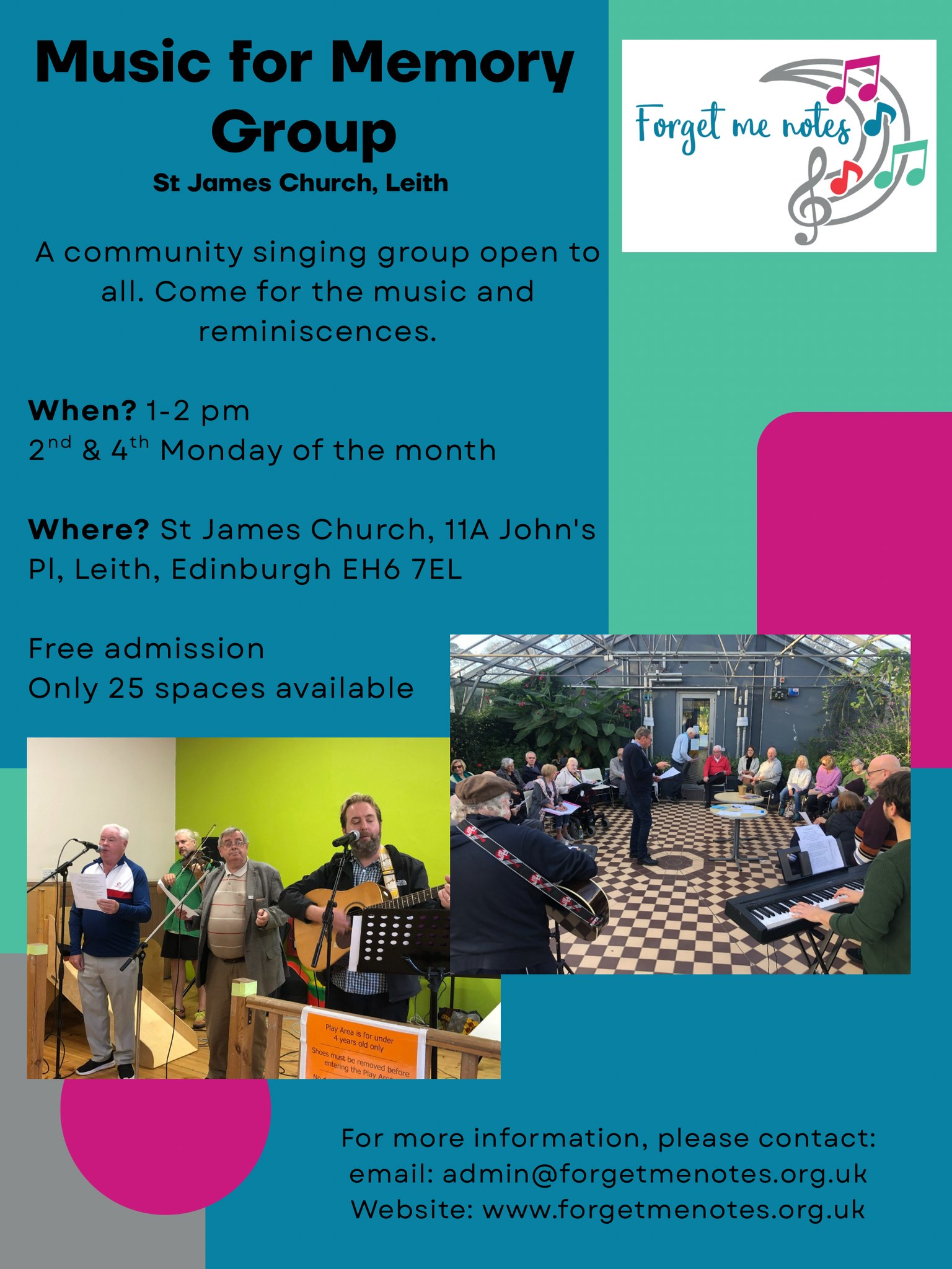 New Music for Memory Group – The NEN – North Edinburgh News