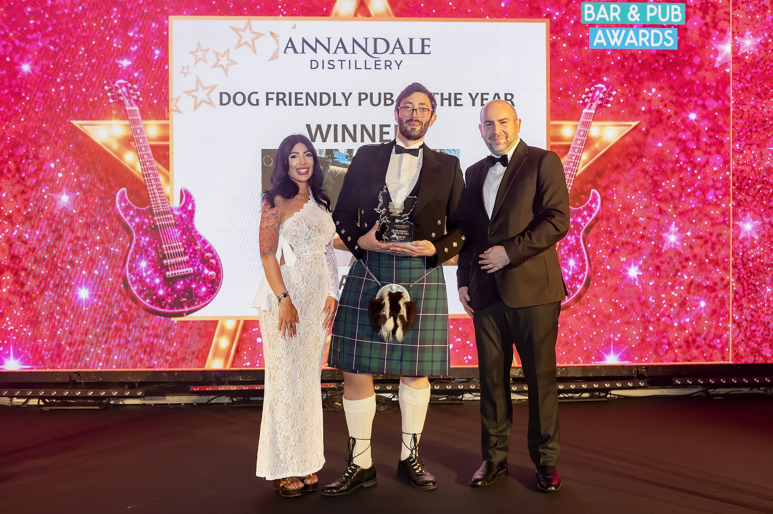 Edinburgh venues enjoy a rocking night at the Scottish Bar & Pub Awards